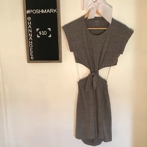 Grey Cutout Dress!